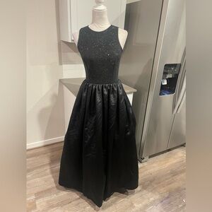 Jessica McClintock collection sleeveless studded embellished bridal ball gown